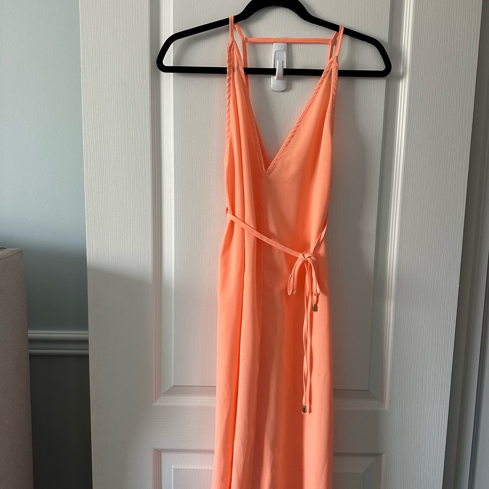Beautiful Xenia Boutique Coral Salmon  Dress - Size XS